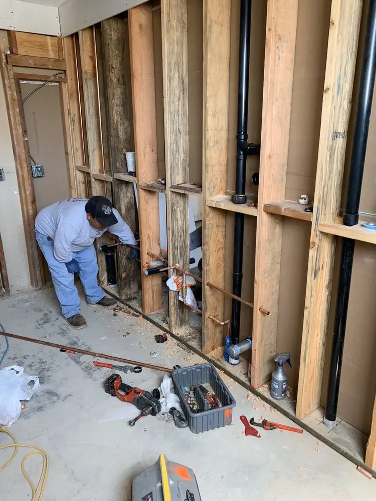 Commercial rough-in plumbing for Trenchless Sewer Repair in Weyanoke